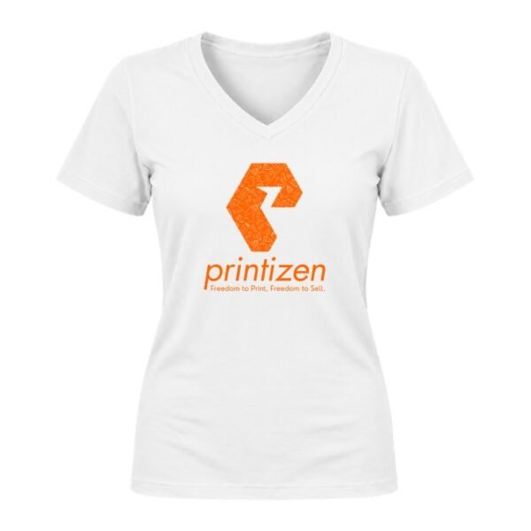 Women's Short Sleeve V-neck T-shirt (Demo)